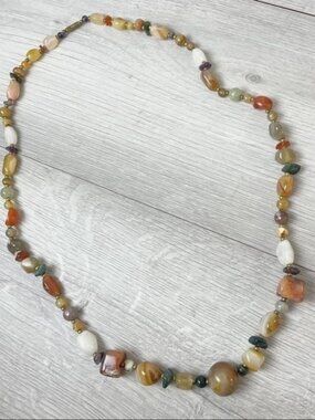 Multicolor Gemstone Necklace